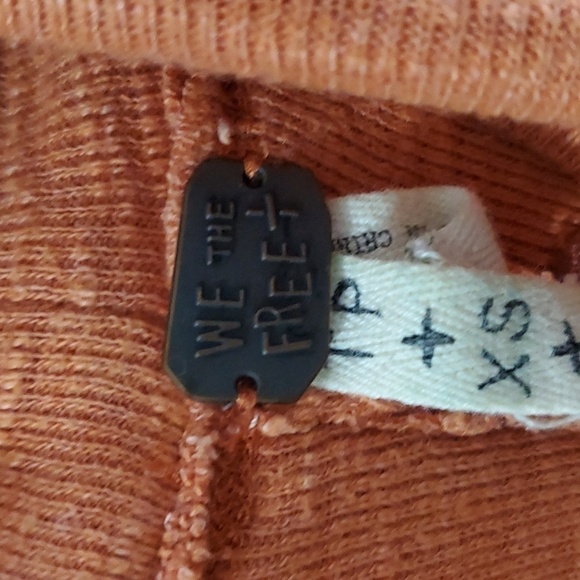 Free People We The Free Open-back Turtleneck Top XS - Picture 3 of 6